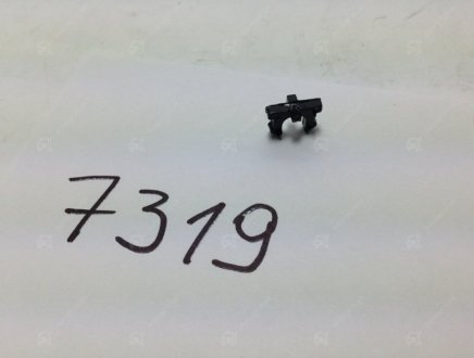 Ролик ручки склопідйомника Ланос чорний OE 96597858 (фото 1)