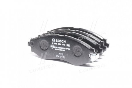 Тормозные колодки дисковые CHEVROLET Epica (KL1) 2,0-2,5 06- Bosch 0986494173