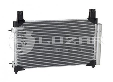 Радиатор кондиционера с ресивером Matiz (05-) LUZAR LRAC 0575