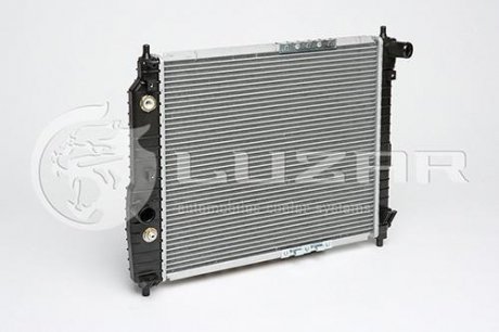 Радиатор охлаждения Авео автомат (L=480) (алюм-паяный) ЛУЗАР LUZAR LRc CHAv05224