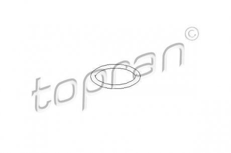 Уплотнитель пробки маслозаливной горловины Topran 207 217 (фото 1)