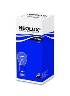 Лампа розжарювання, стоянкові вогні / габаритні ліхтарі NEOLUX N581 (фото 1)