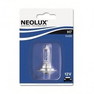 Лампа h7 12v 55w px26d standart (блістер 1шт)) - NEOLUX N499_01B (фото 1)