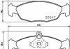 Комплект тормозных колодок, дисковый тормоз Hella 8DB 355 007-531 (фото 2)
