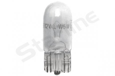 Автомобільна лампа: 12 [В] цоколь W5W/12V W2.1x9.5d - безцокольна Starline 99.99.997