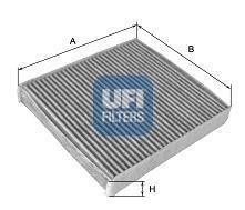 Фільтр, повітря у внутрішньому просторі UFI 54.167.00 (фото 1)
