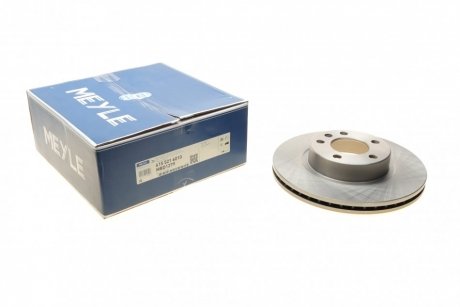 Тормозной диск вентилируемый передний ME MEYLE 615 521 6010 (фото 1)