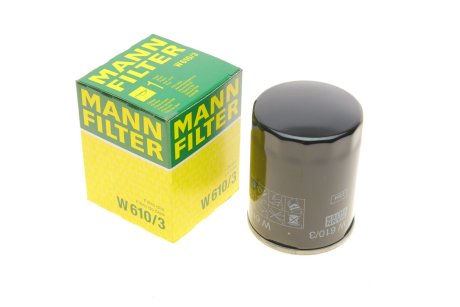 Фільтр масляний (без упаковки) MANN W610/3 (фото 1)