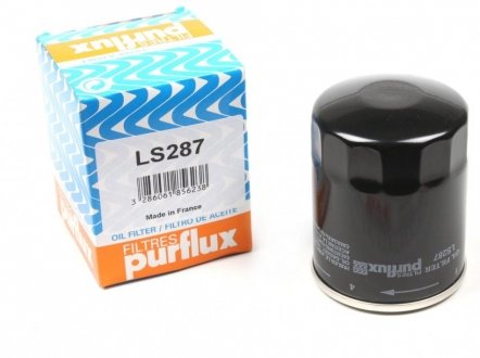 Фільтр олії P4007 2,4 MITSUBISHI OUTLANDER (MD360935) PURFLUX LS287 (фото 1)