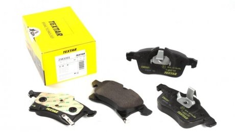 Комплект тормозных колодок, дисковый тормоз TEXTAR 2383201