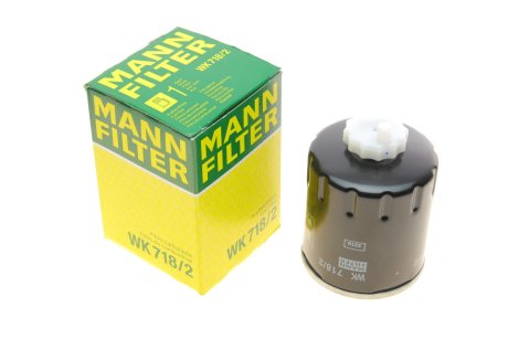 Фільтр палива FILTER MANN WK718/2 (фото 1)