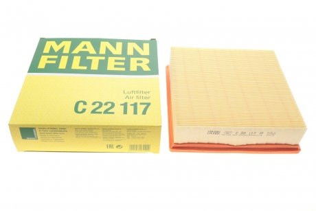 Фільтр повітряний ВАЗ (без упаковки) MANN C22117