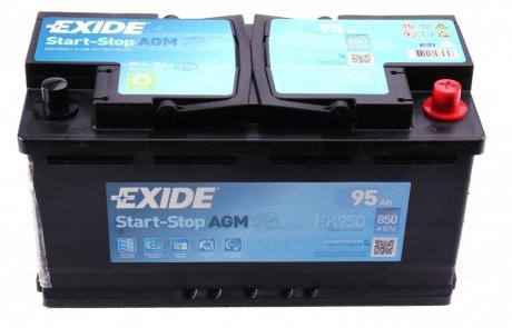Акумуляторна батарея EXIDE EK950