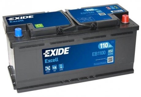 Акумуляторна батарея - EXIDE EB1100 (фото 1)