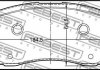 Колодки гальмові передні комплект FEBEST 1801INSF (фото 2)