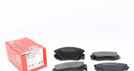 Комплект гальмівних колодок, дискове гальмо Otto Zimmermann GmbH 244151901 (фото 1)