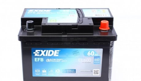 Стартерна акумуляторна батарея; Стартерна акумуляторна батарея EXIDE EL600