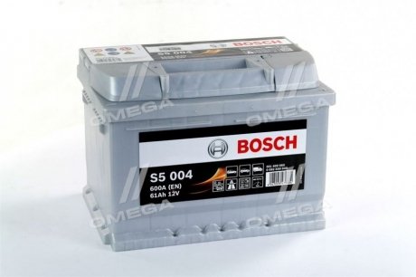 Аккумулятор S5 Silver Plus 61Ah, EN600 правый "+" 242x175x175 (ДхШхВ) Bosch 0092S50040