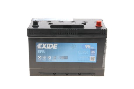 Акумулятор 95Ah-12v EFB (306х173х222),R,EN800 EXIDE EL954