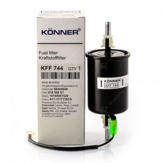 Фільтр очищення палива бензиновий корпусний (з проводом) Kцnner KӦNNER KFF-744
