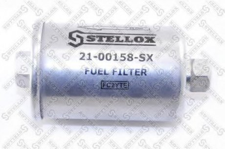 Фильтр топливный / Daewoo Espero/Nexia 1.5i-2.0 95>, Rover 200/400 1.4-2.0 90> Stellox 2100158SX (фото 1)