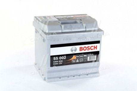 Аккумулятор S5 Silver Plus 54Ah, EN530 правый "+" 207x175x190 (ДхШхВ) Bosch 0092S50020