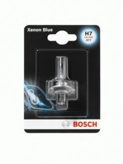 Автолампа (12V 55W H7 Xenon Blue блістер)) Bosch 1987301013 (фото 1)