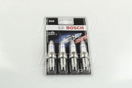 Свічка запалювання FR78 SUPER4 (RENAULT, TOYOTA) 4шт. (блискучий) Bosch 0 242 232 801