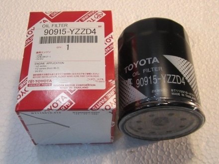 Фільтр олії Toyota 90915YZZD4