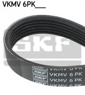 Ремень поликлиновый - SKF VKMV6PK872