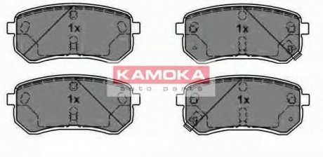 Колодка гальмівна Hyundai/Kia i10,Picanto задн. Kamoka JQ1013804 (фото 1)