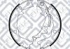 Колодки ручного гальма HYUNDAI SONATA IV 2005-/KIA MAGENTIS 2.0/2.5 05.01- Q-FIX Q092-0375 (фото 1)