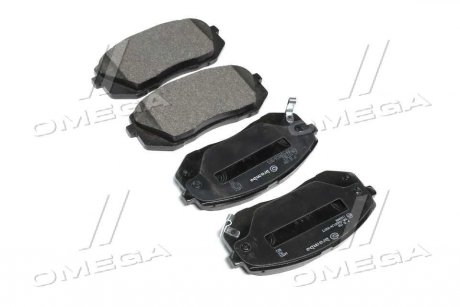 Колодки тормозные дисковые передн, Hyundai i40, ix35; Kia Carens, Sportage 04- Brembo P 30 039