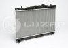 Радиатор охлаждения Elantra 1.6/2.0 (00-) МКПП (алюм) 660*375*18 LUZAR LRc HUEl001D1 (фото 2)