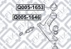 Сайлентблок передн перед рычага HYUNDAI SANTA FE (BB) 2000-2006,HYUNDAI TRAJET 2000-2006 Q-FIX Q005-1646 (фото 1)