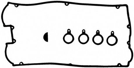 Комплект прокладок клапанной крышки HYUNDAI/MITSUBISHI Sonata,Lantra,Colt,Galant,Lancer 1,8-2,0 Victor Reinz 15-52469-01 (фото 1)