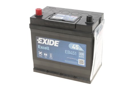 Аккумулятор EXIDE EB451 (фото 1)