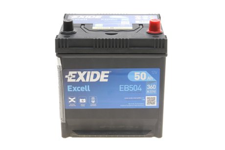 Аккумулятор EXIDE EB504 (фото 1)