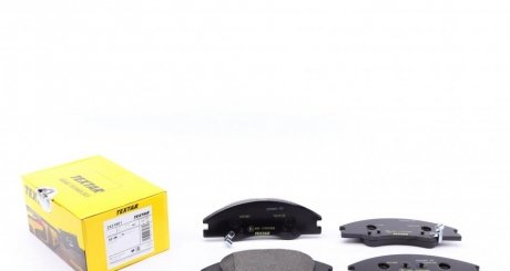 Колодки дискові гальмові передні, комплект TEXTAR 2421801