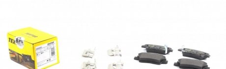 Колодки тормозные дисковые задние, комплект TEXTAR 2493401 (фото 1)
