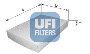Фільтр салону UFI 53.111.00