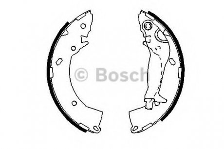 Тормозные колодки, к-кт. Bosch 0 986 487 697 (фото 1)