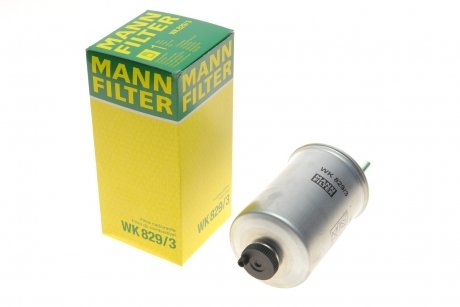 Топливный фильтр MANN WK829/3 (фото 1)