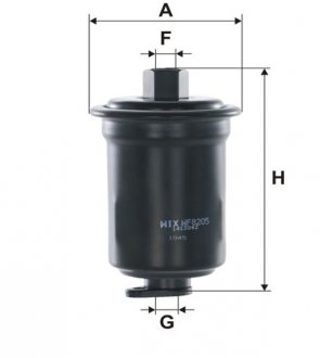 Фільтр палива WIXFILTRON WF8205 (фото 1)