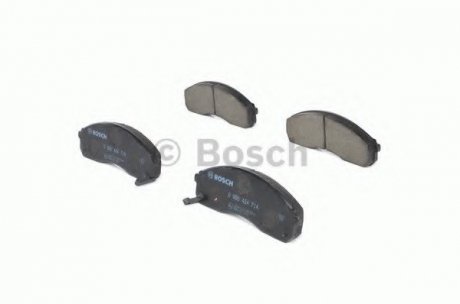 КОЛОДКИ ТОРМОЗНЫЕ ДИСКОВЫЕ Bosch 0 986 424 714 (фото 1)
