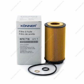 Фильтр масляный KONNER KӦNNER KFX-716