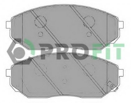 Колодки гальмівні дискові PROFIT 5000-1735 (фото 1)