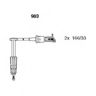 Комплект электропроводки BREMI 983 (фото 1)