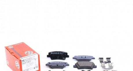 Колодки тормозные дисковые, комплект Otto Zimmermann GmbH 25337.160.2 (фото 1)
