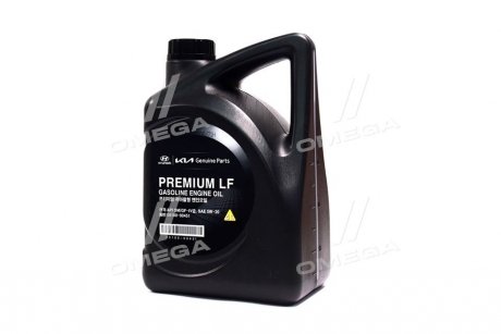 Масло моторное синт. Premium LF 5W-20 (бензин) 4л. / Mobis 05100-00451 (фото 1)